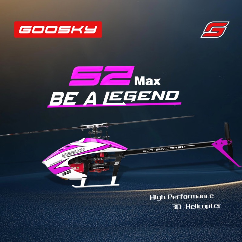 Rc Helicopter Gyro - GOOSKY S2 Max modelo de avión