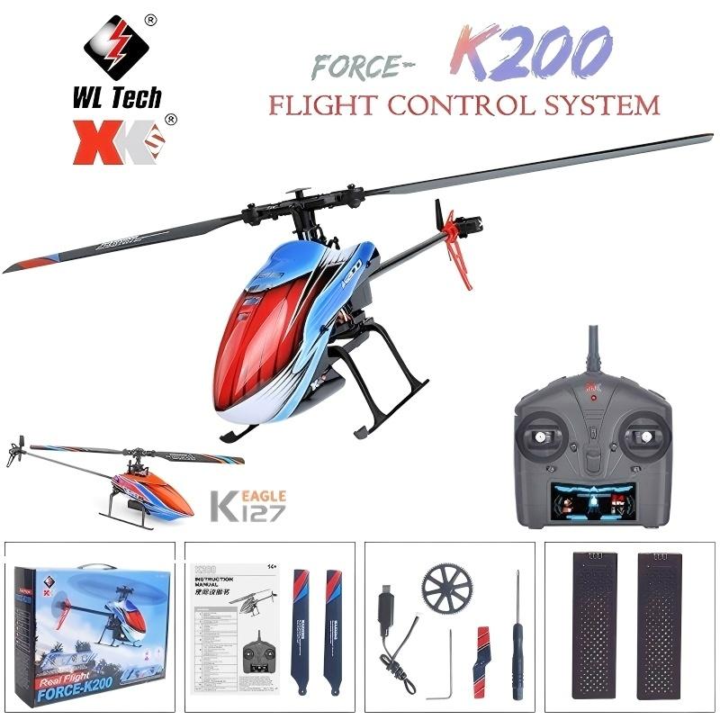 Rc Helicopter Blade - Helicópteros WLtoys RC K200 K127 2,4