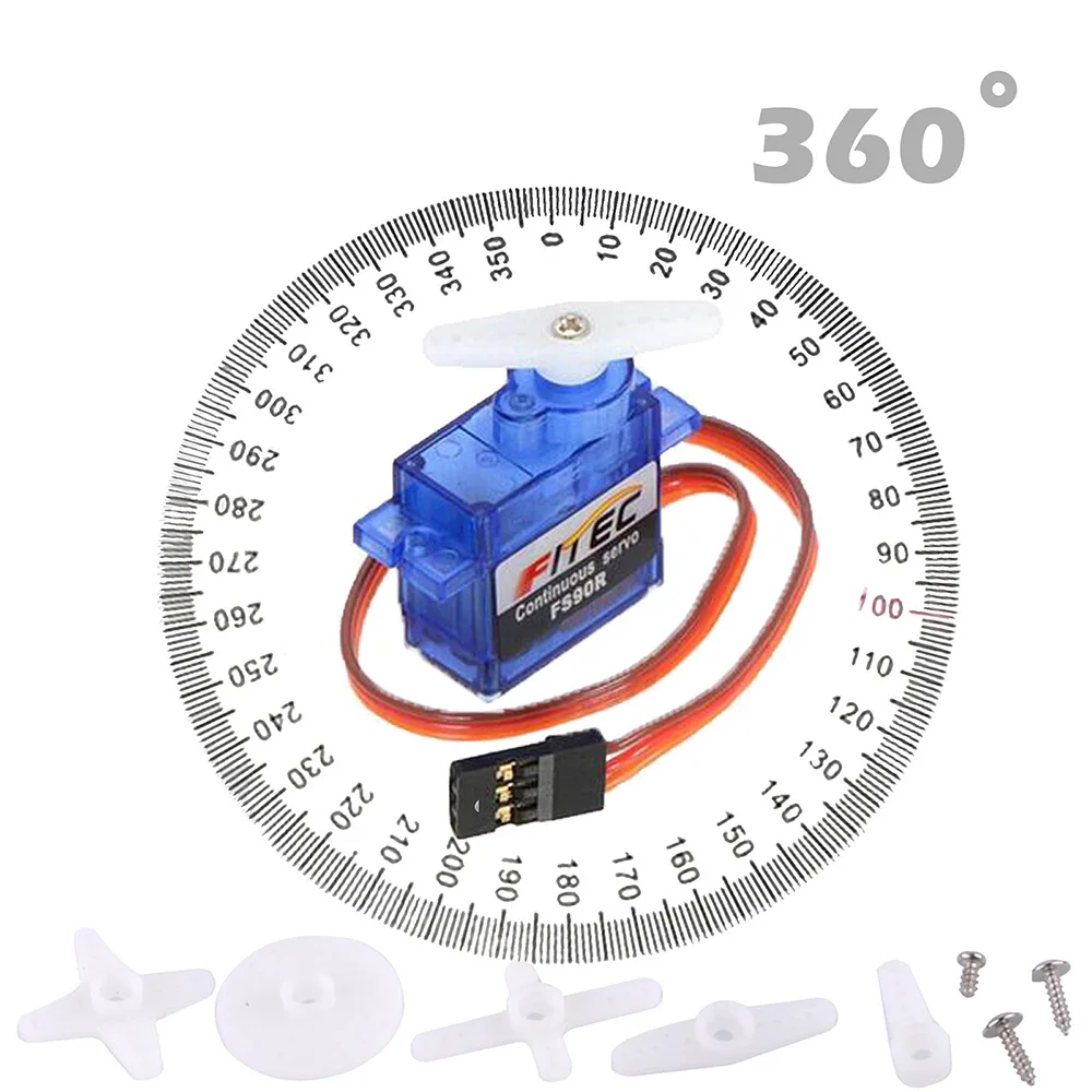 Feetech Mini FS90R Micro Servo - Rc Helicopter Parts reseña y precio