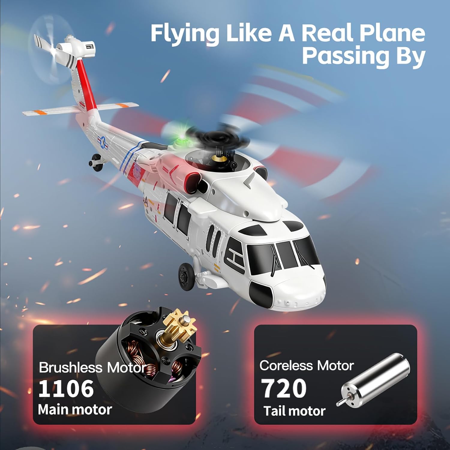 Helicóptero RC WLtoys K270 UH- - Rc Helicopter Large reseña y precio