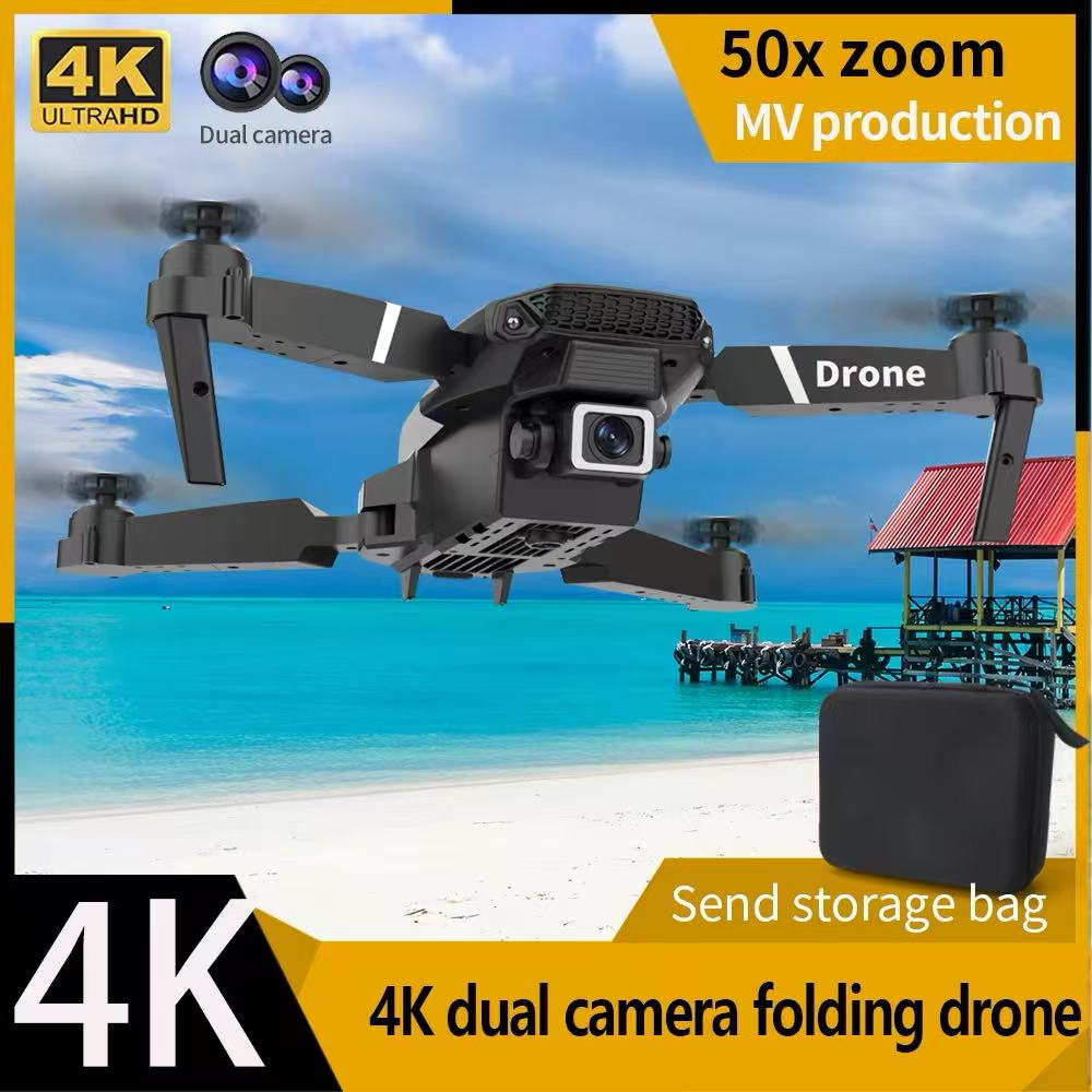 Dron profesional E88 4k gran a - Rc Helicopter Nitro reseña y precio