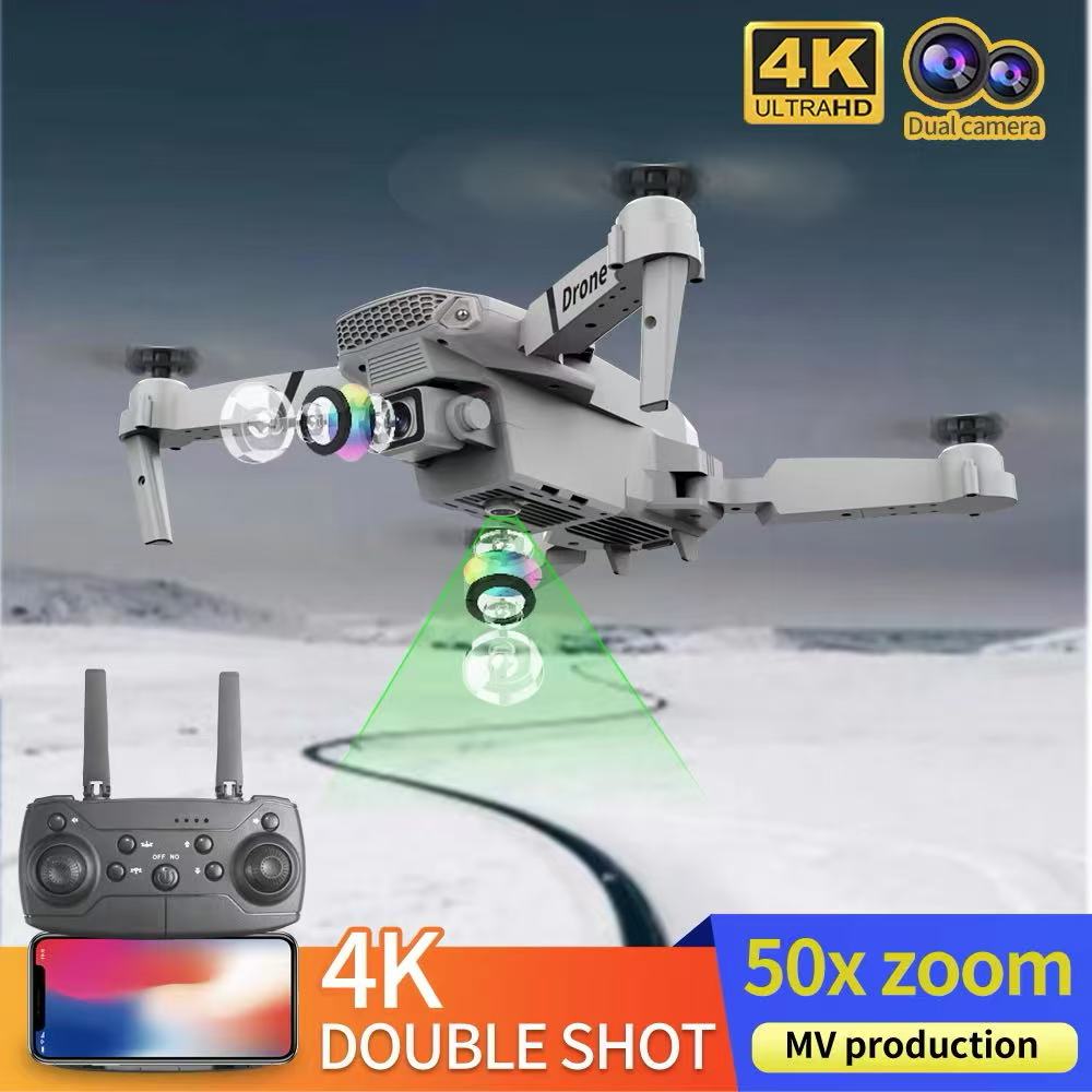 Dron profesional E88 4k gran a - Rc Helicopter Nitro reseña y precio