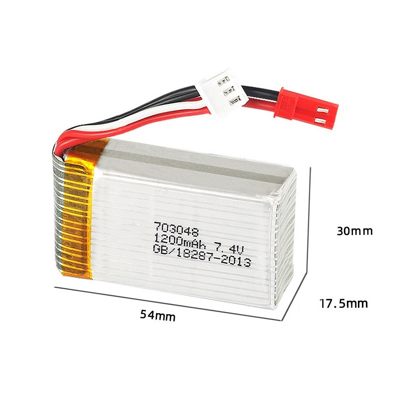 Batería Lipo 2S 7.4V 1200mAh 7 - Rc Helicopter Parts reseña y precio