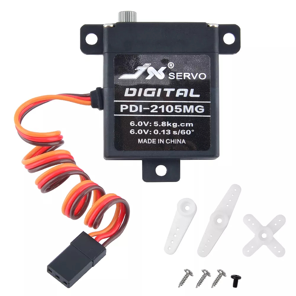 Servo Digital JX PDI-2105MG de - Rc Helicopter Large reseña y precio