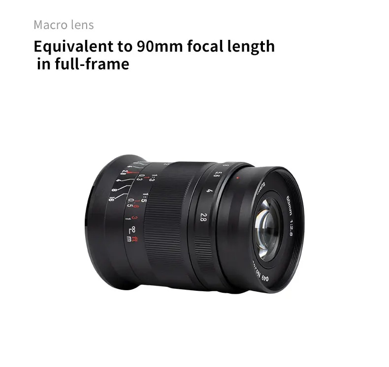 7artisans 60mm F2.8 Mark II AP - Canon Camera Eos M50 Mark Ii reseña y precio