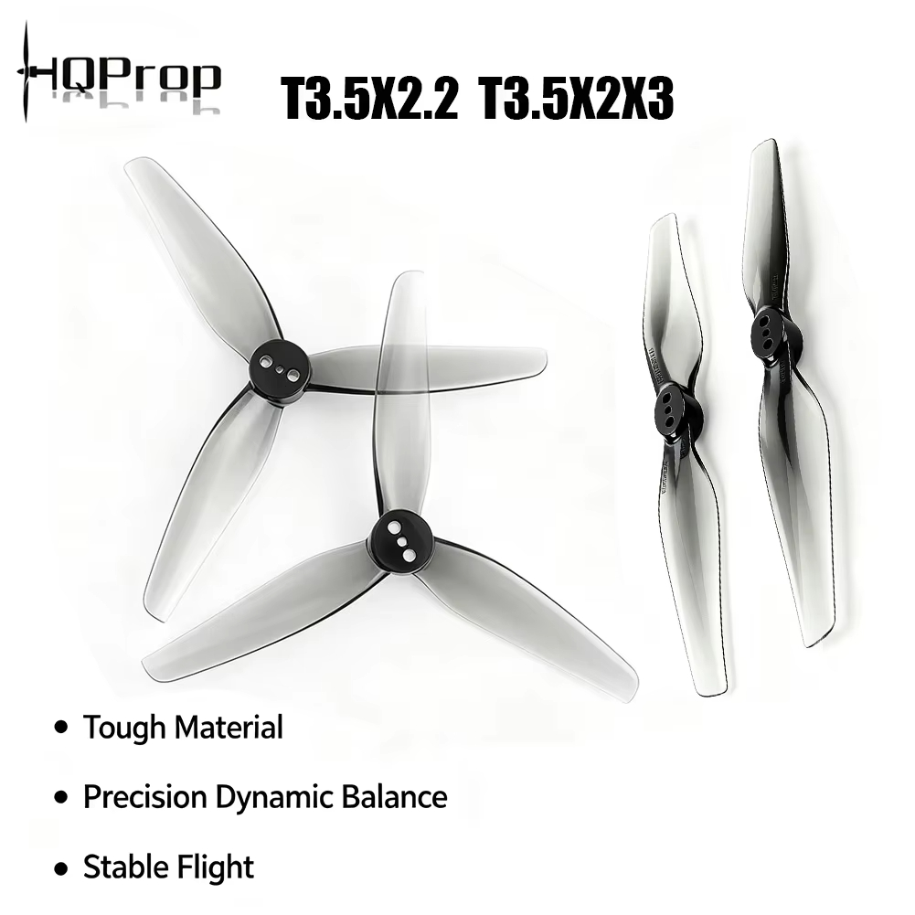 4 pares de hélices HQProp T3.5 - Rc Helicopter Blade reseña y precio