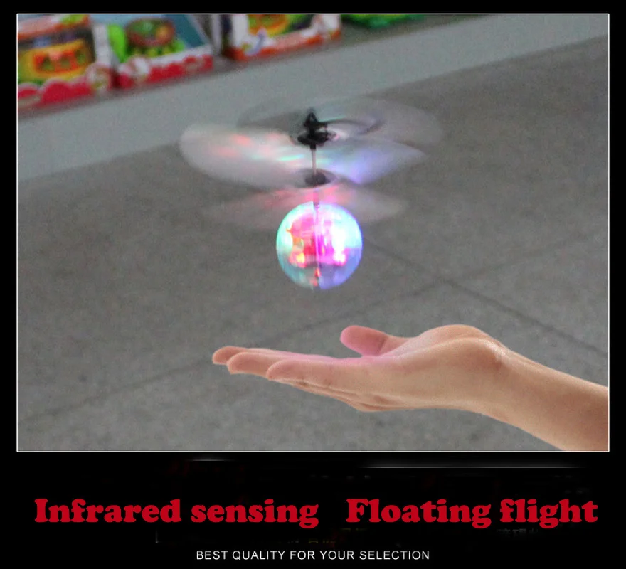Nueva pelota voladora luminosa - Rc Helicopter Case reseña y precio