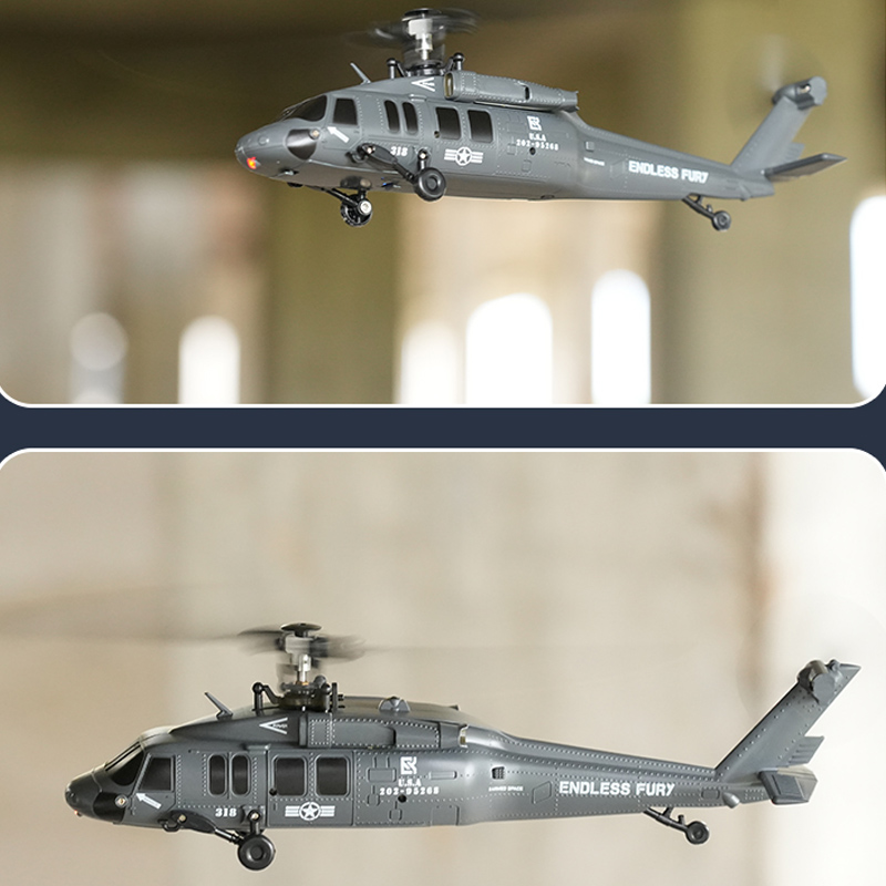 Helicóptero RTF RC sin escobil - Rc Helicopter Large reseña y precio